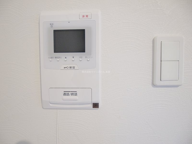 セキュリティ：TVモニタホン。