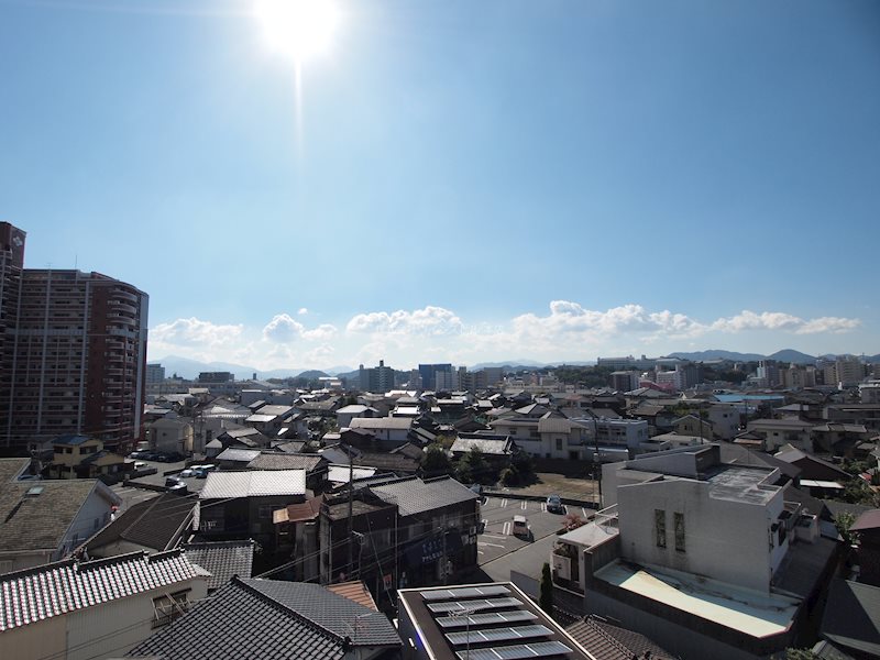 眺望：日当たりと眺望ＧＯＯＤ♪