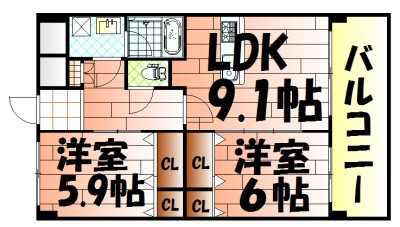 間取り：共益費カットの今がチャンス！