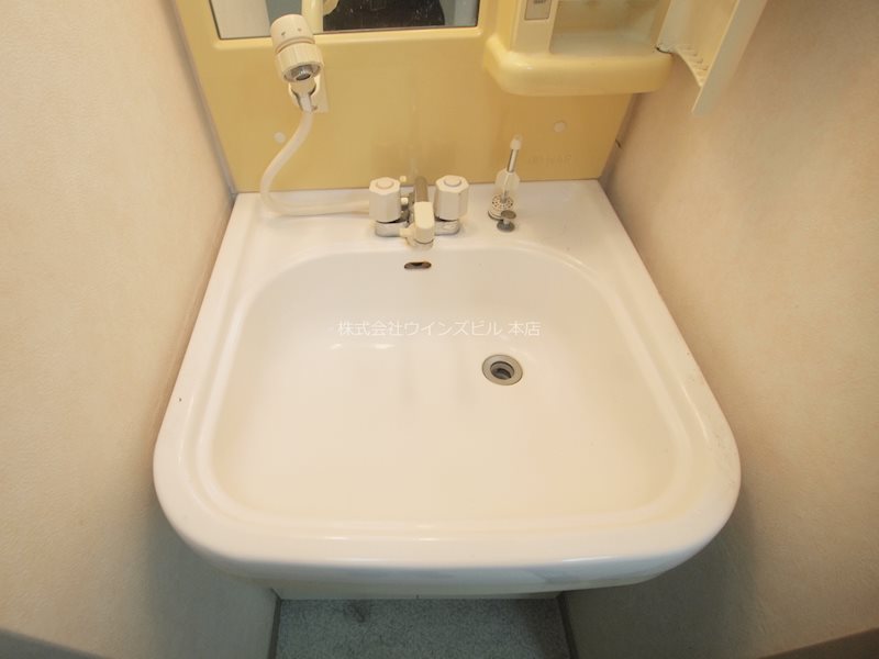 洗面所：水回りも清潔感があります