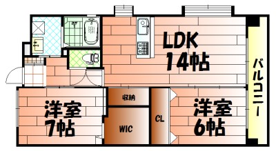 間取り：GOODデザイナーズマンション。