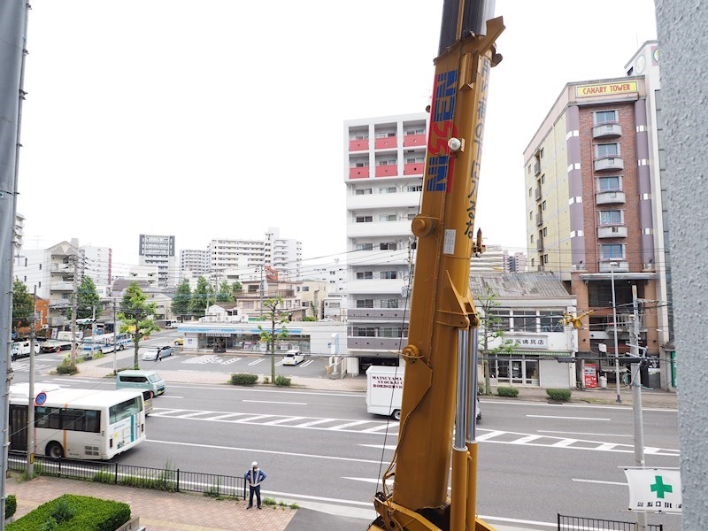 眺望：※302号室の眺望です。