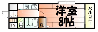 間取り：明るい光が差し込みます