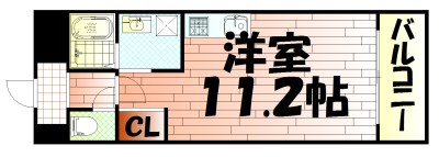 エルザビル馬借 間取り